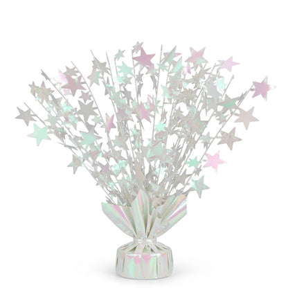 PMU Starburst Balloon Centerpiece - Beautiful Table Centerpieces for Memorial Day, Birthdays, Halloween, Veterans Day Party & Independence Day Celebration - 15in / 7.34cm