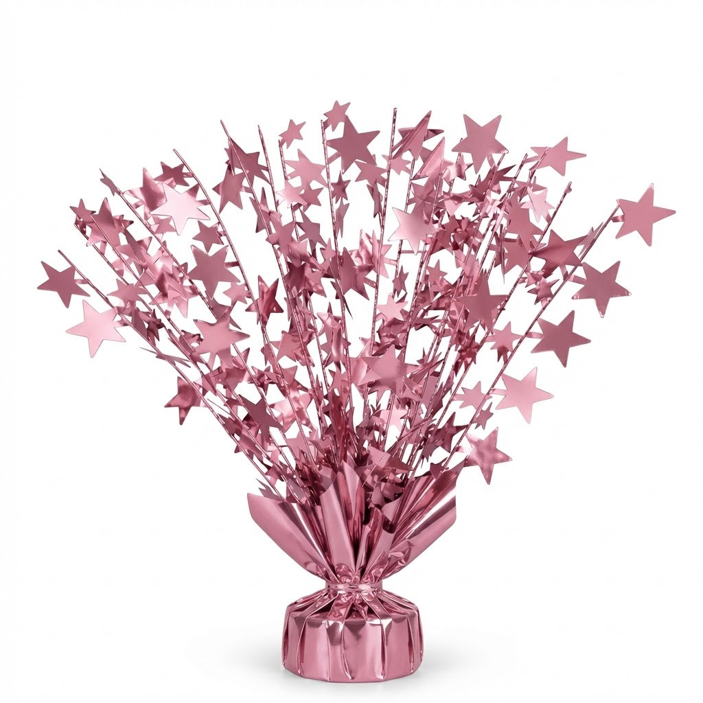 PMU Starburst Balloon Centerpiece - Beautiful Table Centerpieces for Memorial Day, Birthdays, Halloween, Veterans Day Party & Independence Day Celebration - 15in / 7.34cm