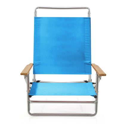 PMU Beach Chair 3 Position Lay-Flat Pkg/1