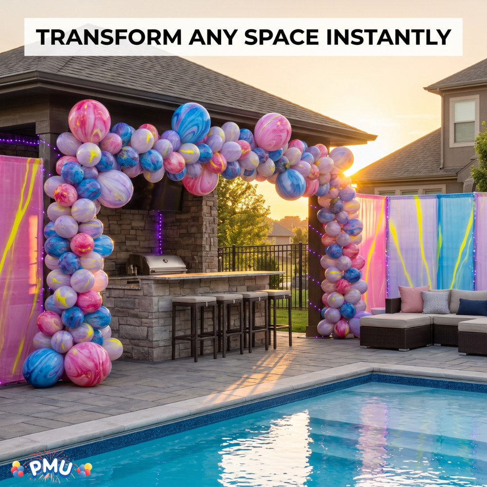 PMU 12 Inch PartyTex Premium Latex Balloon