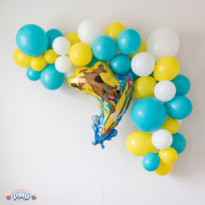 PMU 25 Pc Scooby-Do 40Inch Mylar Balloon For Birthday, Party Supplies & Decorations Surfing