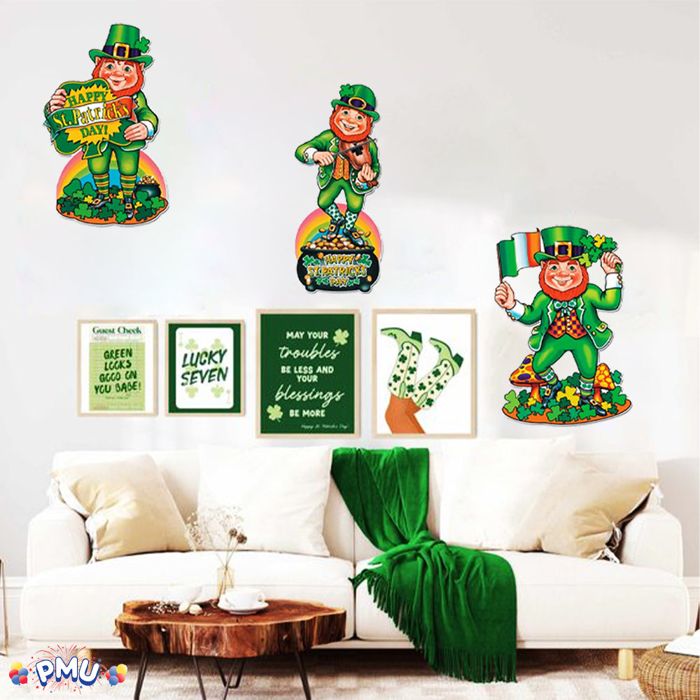 PMU Happy St Patrick's Day Decoration Party Accessories