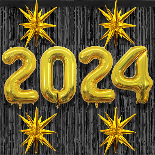 PMU 2024 Graduation - New Years Balloons Curtain Backdrop Party Kit Decorations