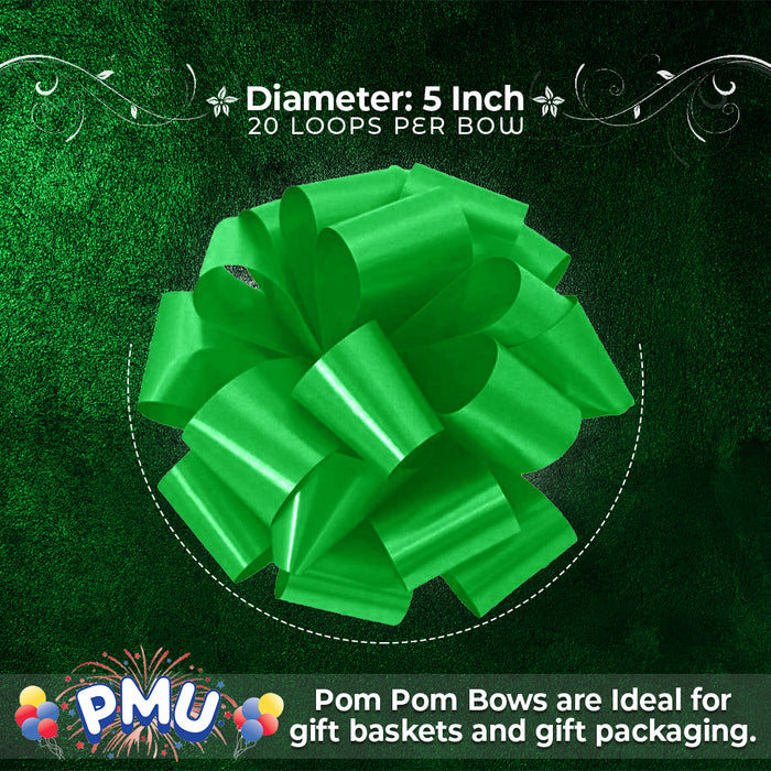 PMU Pom Pom - Pull Out Bows 5 Inch - 20 Loops