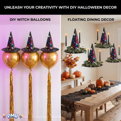PMU Halloween Party Accessories Decoration Costume Witch Hats