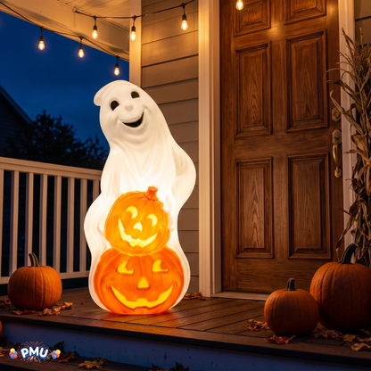 PMU Halloween Mold Plastic Statue -  Perfect Decor for Halloween, Lawn, Yard, Patio, Hunted House Party, Home, Indoor & Outdoor