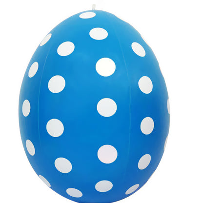 PMU Easter Celebrations Blow Molded Easter Eggs Decorations 16 inch - Lawn Decoration, Easter Party Accessories