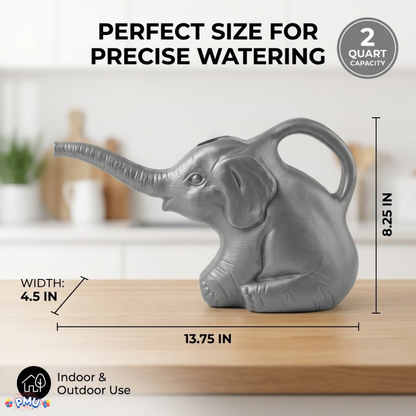 PMU Elephant Watering Can 2-Quart
