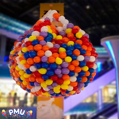PMU Balloon Release - Reusable Balloon Netting - Balloon Drop Release for Birthday Celebration, Graduation, New Year’s Eve Party Supplies