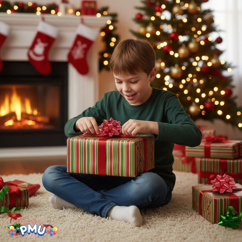 PMU Decorative Confetti Gift Bows (12/Pkg) Pkg/1