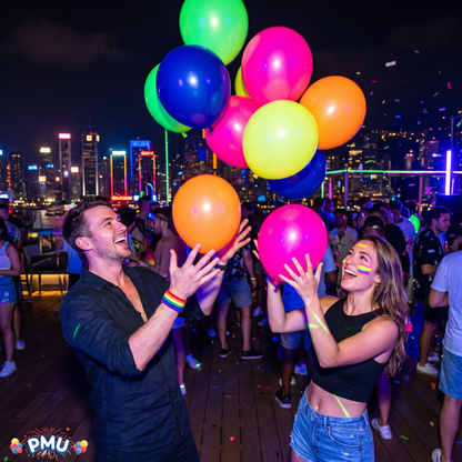 PMU 12 Inch PartyTex Premium Latex Balloon