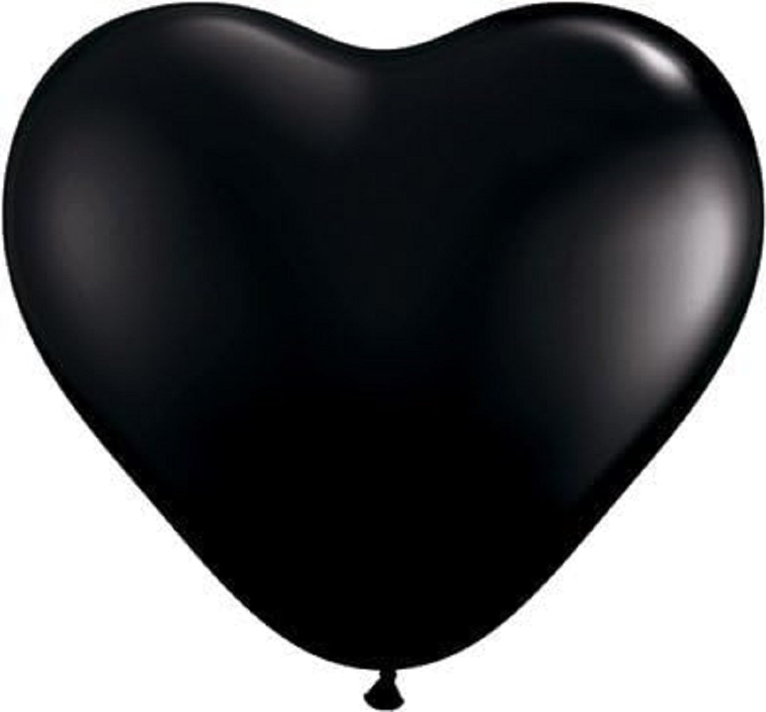 PMU 6in Heart Shape Latex Balloons for party supplies and decorations