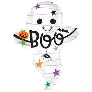 PMU Halloween Mylar Foil Balloons for Halloween Party Decorations, Haunted House, Photo Booth & Spooky Celebrations