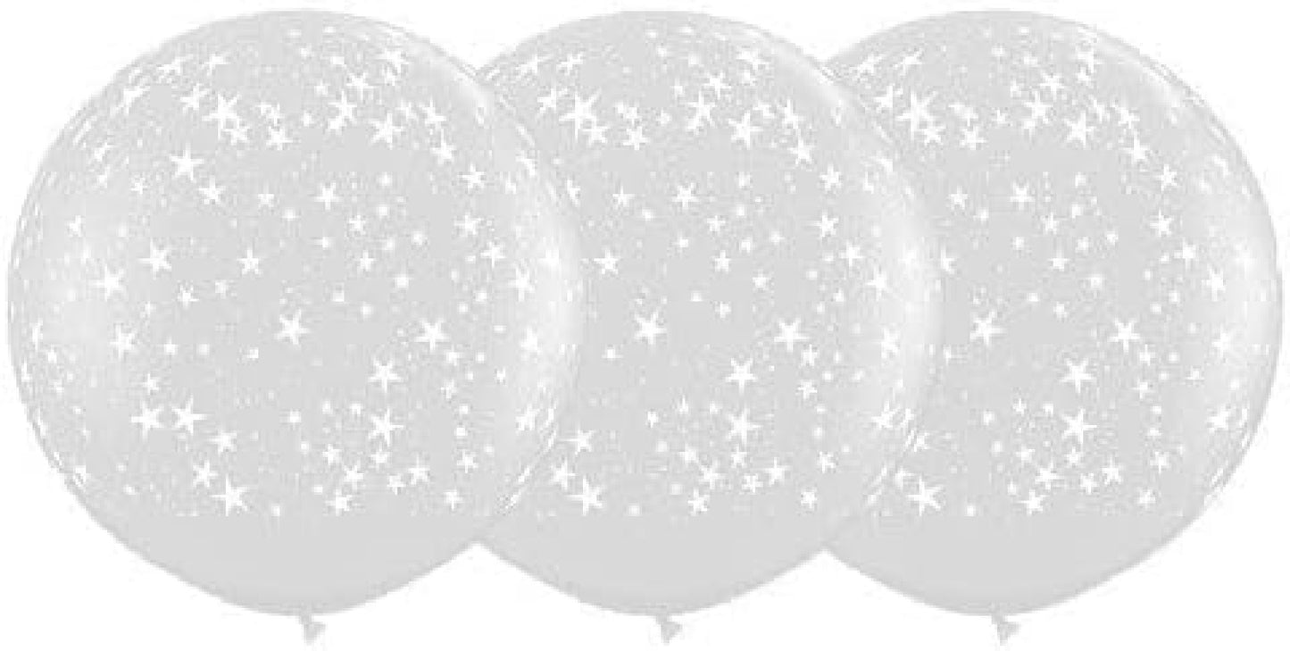 PMU 36 Inch Premium Latex Balloons - Jumbo Size Balloons for Birthdays, Wedding Parties, Baby Shower, Indoor & Outdoor, Events & Decoration Supplies.