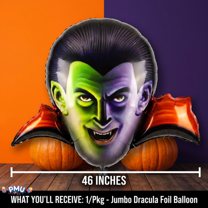 PMU Halloween Mylar Foil Balloons for Halloween Party Decorations, Haunted House, Photo Booth & Spooky Celebrations