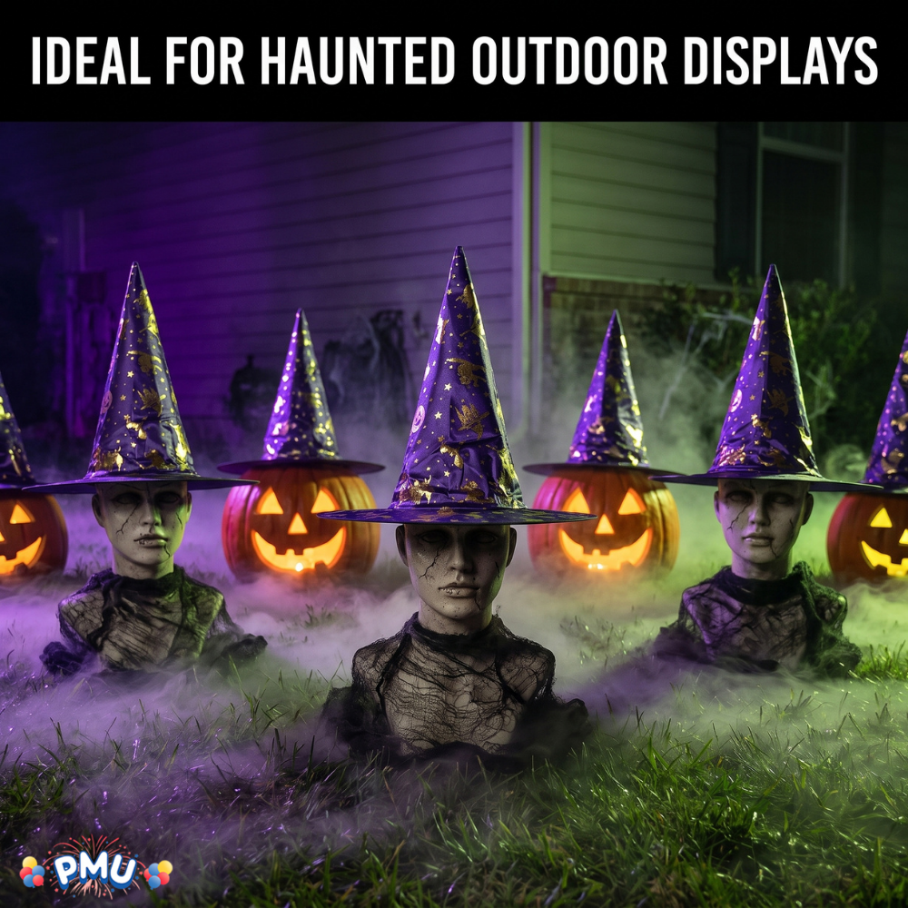PMU Halloween Party Accessories Decoration Costume Witch Hats