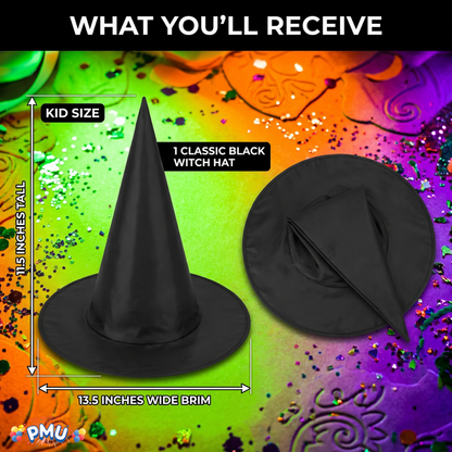 PMU Halloween Party Accessories Decoration Costume Witch Hats