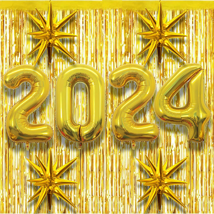 PMU 2024 Graduation - New Years Balloons Curtain Backdrop Party Kit Decorations