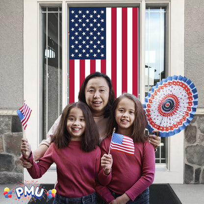 PMU Patriotic Door Cover 30 Inches x 60 Inches