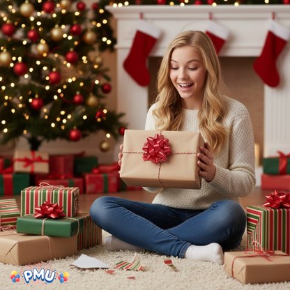 PMU Decorative Confetti Gift Bows (12/Pkg) Pkg/1