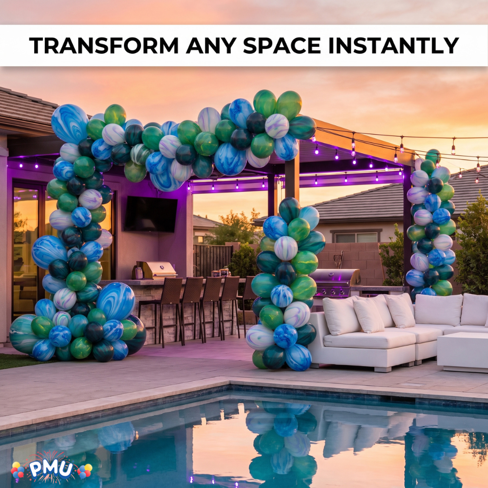PMU 12 Inch PartyTex Premium Latex Balloon