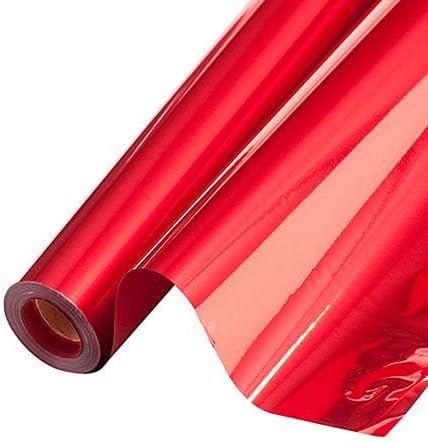 PMU Gift Wrap Mylar Roll - Highly Reflective Metallic Foil Paper - Perfect Wrapping Paper for Gifts, Baskets, Wedding, Birthday, Christmas, Arts & Crafts, Balloon Weights