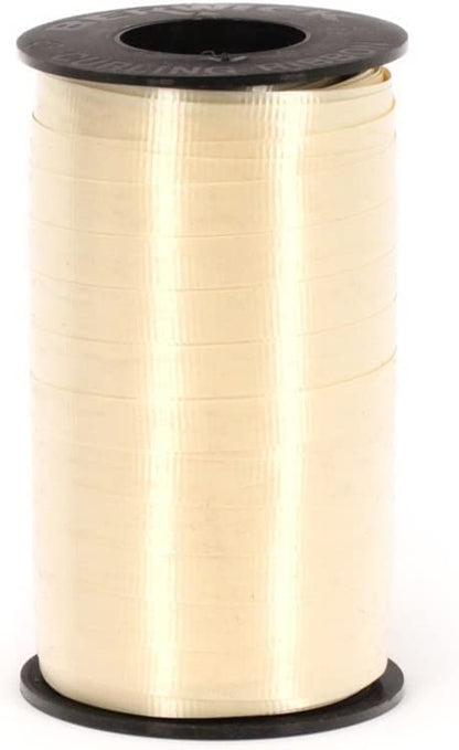 PMU Curling Ribbon - Crimped Texture Curling Ribbons for Gift Box Wrapping, Florist Flowers, Birthday Party Decorations, Festival Art Craft & Christmas Décor 3/8 Inch X 250 Yards
