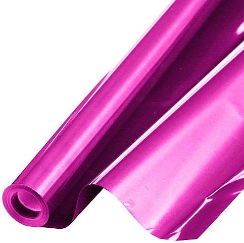 PMU Gift Wrap Mylar Roll - Highly Reflective Metallic Foil Paper - Perfect Wrapping Paper for Gifts, Baskets, Wedding, Birthday, Christmas, Arts & Crafts, Balloon Weights