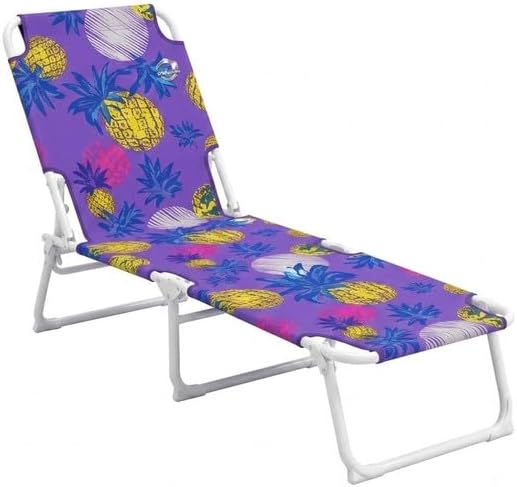 PMU 2 Position Folding Beach Chair & Sand Chair | 2-Position Recline, Portable, Ideal for Beach & Sand