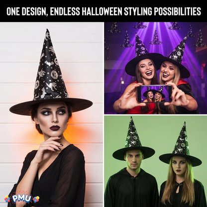 PMU Halloween Party Accessories Decoration Costume Witch Hats