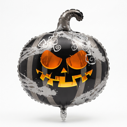 PMU Halloween Foil Balloons 18 Inch, Fun Mylar Balloons for Halloween Party Décor