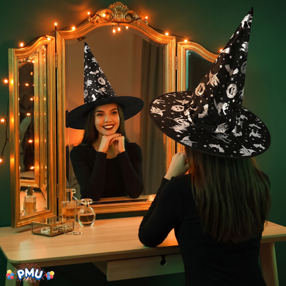PMU Halloween Party Accessories Decoration Costume Witch Hats