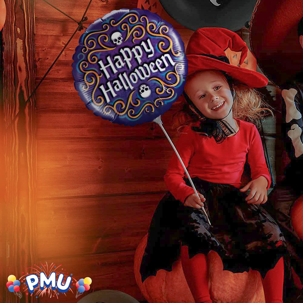 PMU Halloween Balloon 18 inch Mylar-Foil