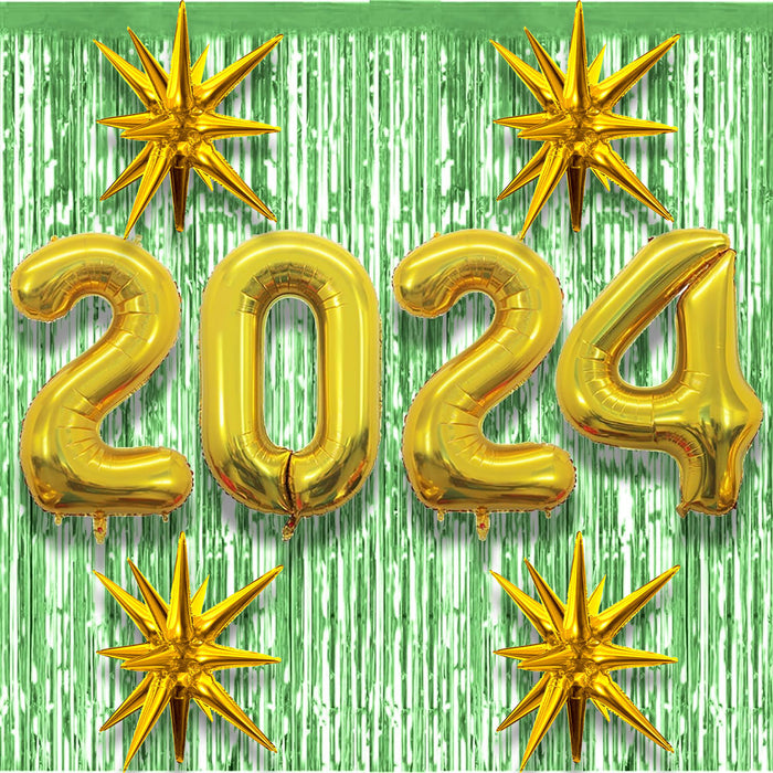 PMU 2024 Graduation - New Years Balloons Curtain Backdrop Party Kit Decorations