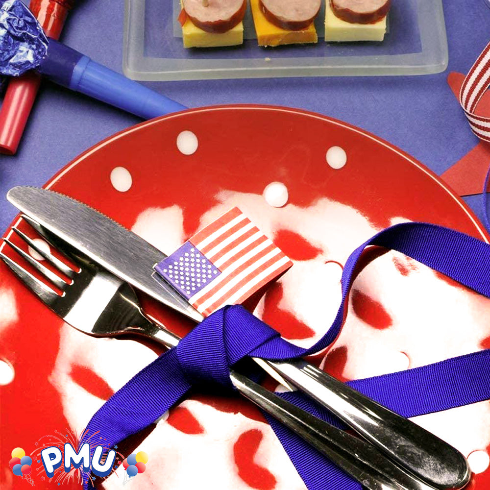 PMU Patriotic American Flag Toothpicks Party Accessory