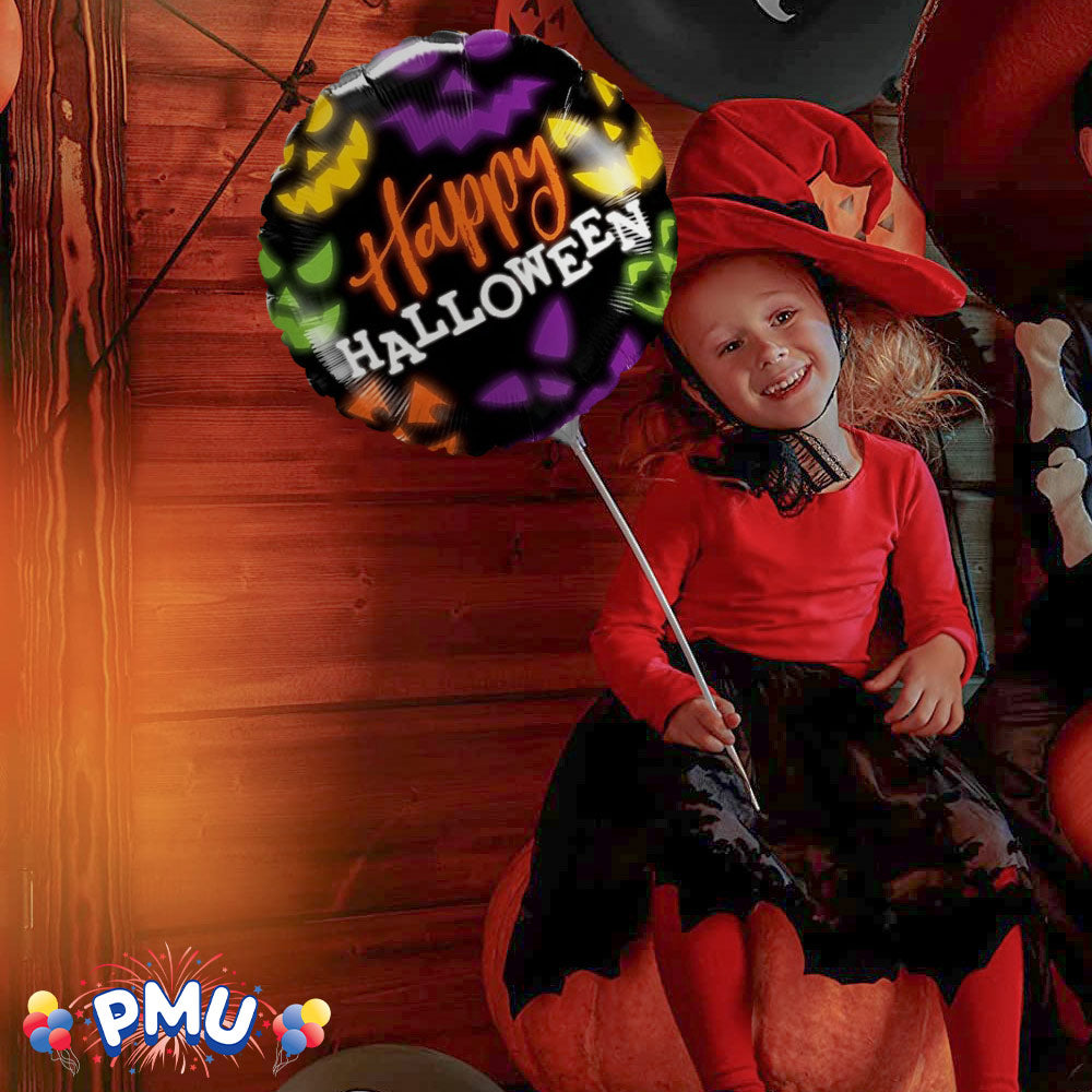 PMU Halloween Balloon 18 inch Mylar-Foil