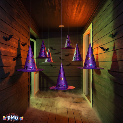 PMU Halloween Party Accessories Decoration Costume Witch Hats