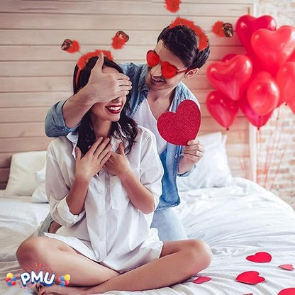 PMU Valentine's Day Head Boppers Valentines Day Headband Holiday Party Costume Accessories and Photo Props