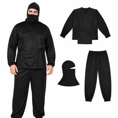 PMU Men's Halloween Costume, Horror Halloween Costume for Men, Hooded Robe