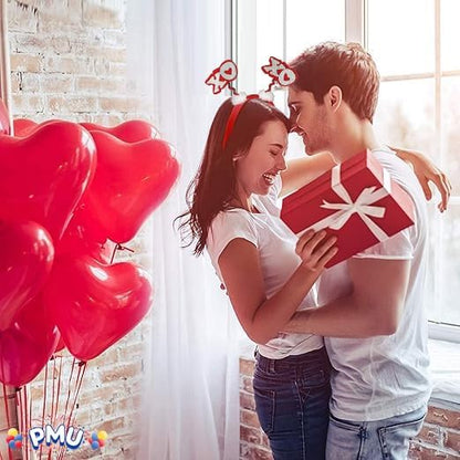 PMU Valentine's Day Head Boppers Valentines Day Headband Holiday Party Costume Accessories and Photo Props