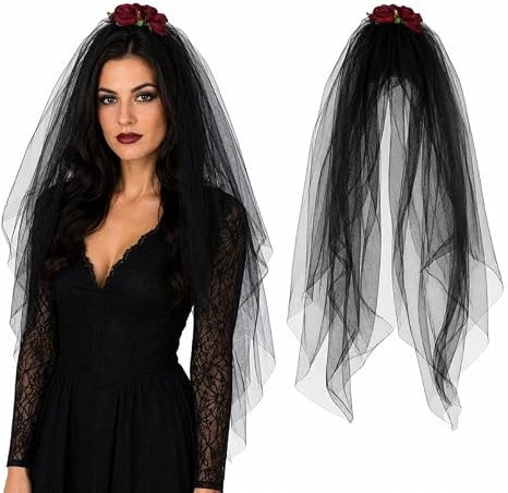 PMU Halloween Hooded Cape Cloak Costume Vampire Wizard Accessory
