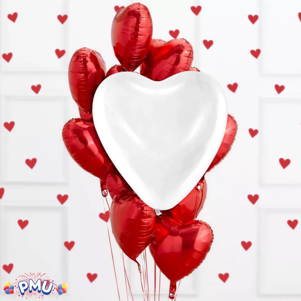 PMU 36 Inch Premium Latex Balloons - Jumbo Size Balloons for Birthdays, Wedding Parties, Baby Shower, Indoor & Outdoor, Events & Decoration Supplies.