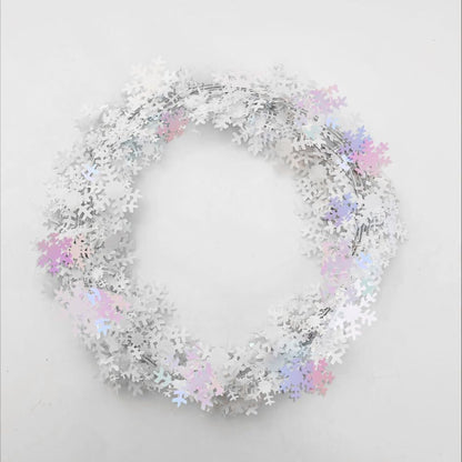 PMU Star Wire Shiny - Garland Halloween, Christmas Party, Wedding, Birthday, Festive Home Decoration Ornament 25ft Tinsel
