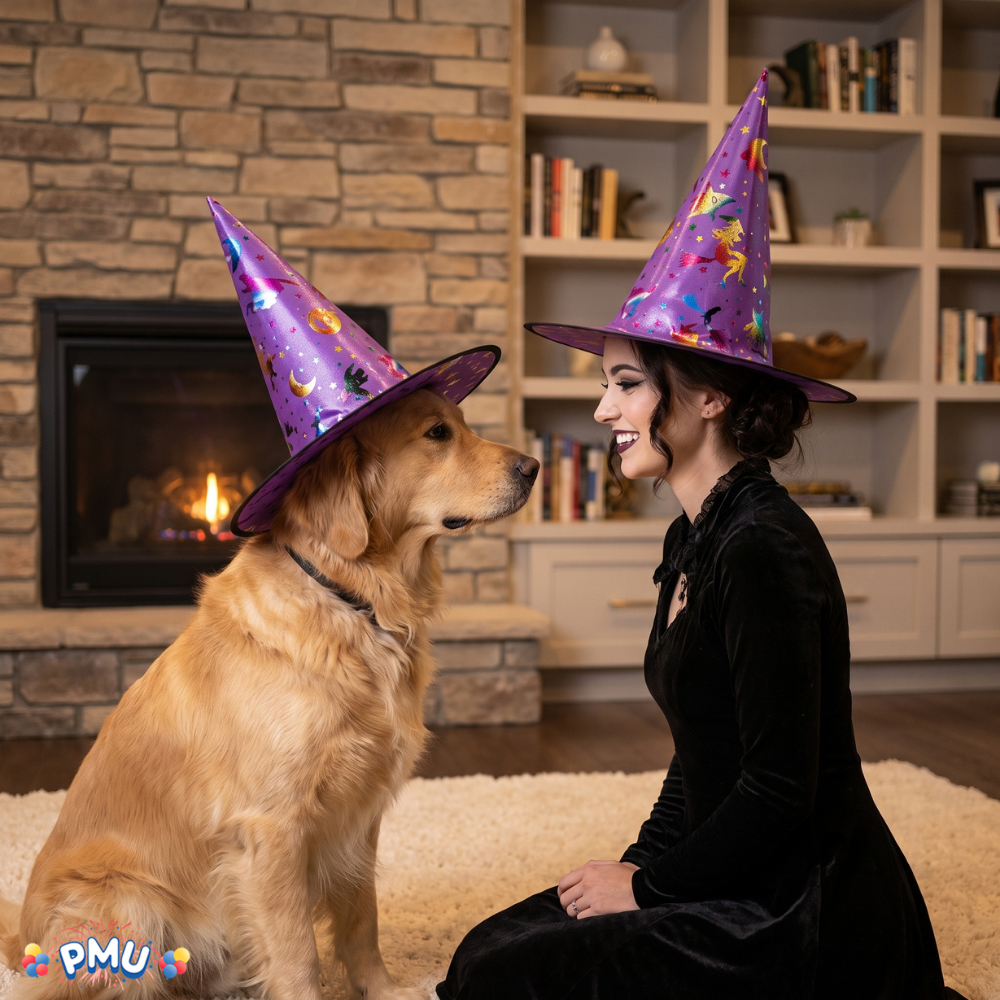 PMU Halloween Party Accessories Decoration Costume Witch Hats