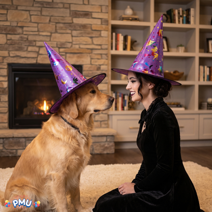 PMU Halloween Party Accessories Decoration Costume Witch Hats