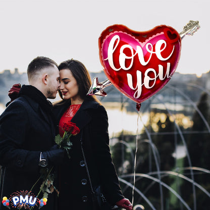PMU Valentine's Day Mylar - Foil Balloons Proposal, Special Events, Photo Props Party Decoration and Accessories