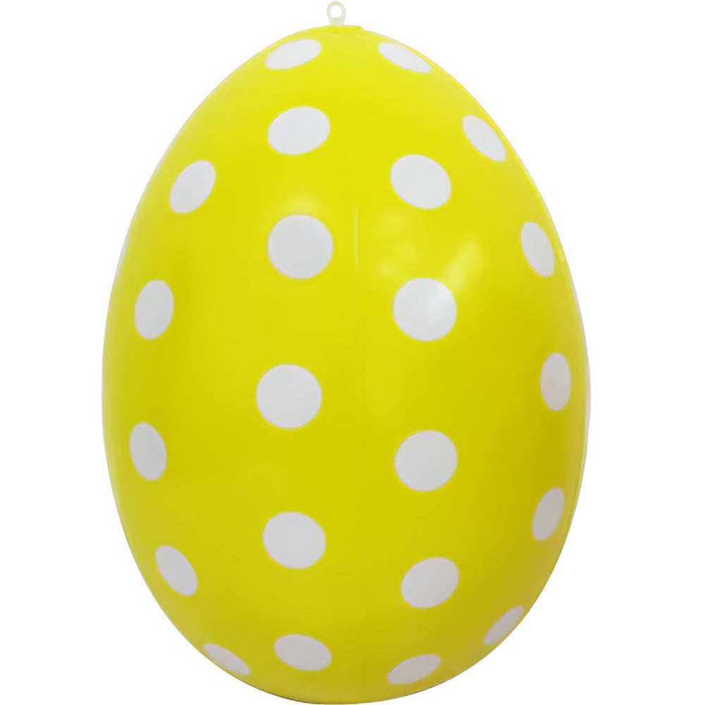 PMU Easter Celebrations Blow Molded Easter Eggs Decorations 16 inch - Lawn Decoration, Easter Party Accessories