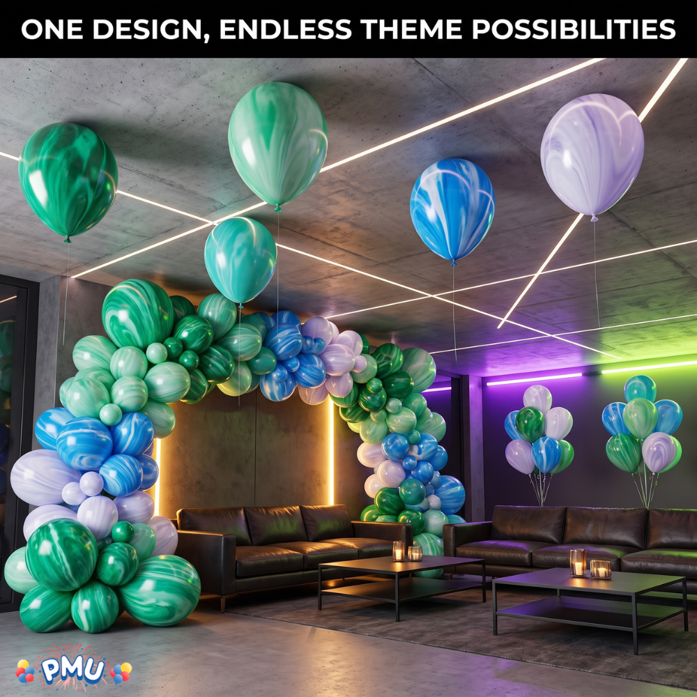 PMU 12 Inch PartyTex Premium Latex Balloon