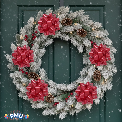 PMU Decorative Confetti Gift Bows (12/Pkg) Pkg/1