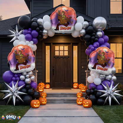 PMU 25 Pc Scooby-Doo 36 Inch Mylar Balloon For Birthday, Party Supplies & Decorations Halloween